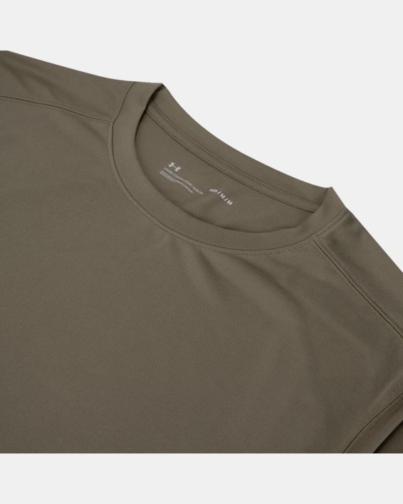Men's Tactical UA Tech™ Long Sleeve T-Shirt in Brown image number 5